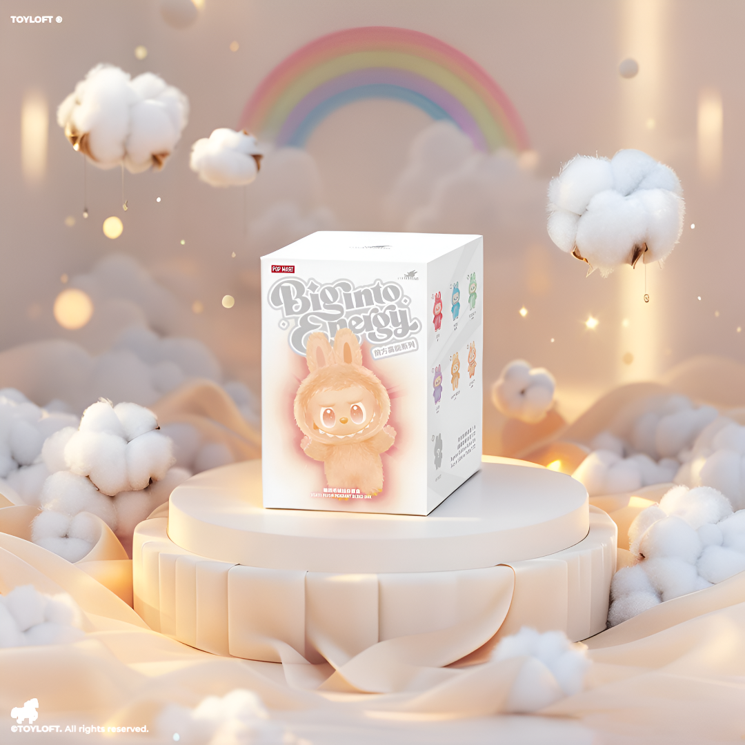 Pop Mart Labubu Plush – Limited‑Edition Fuzzy Bunny‑Eared Monster - All Members - Big Into Energy Collection