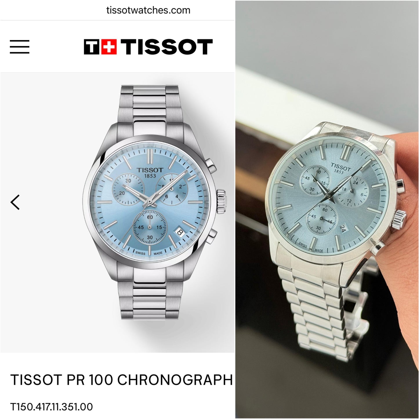 Tissot T-Classic PR100 Chronograph