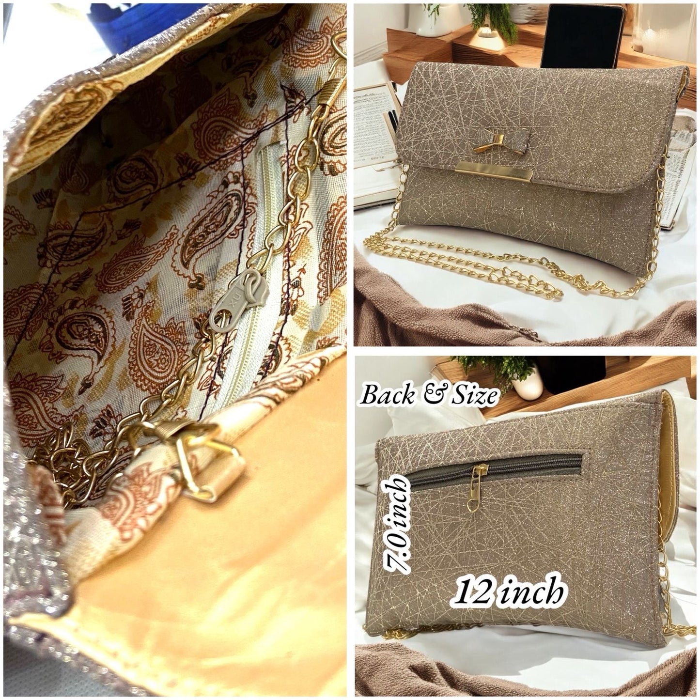 Bridal Fancy sling cum wallet