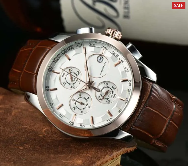 Tissot 1853 Chronograph Genuine Leather Made in Switzerland Watch