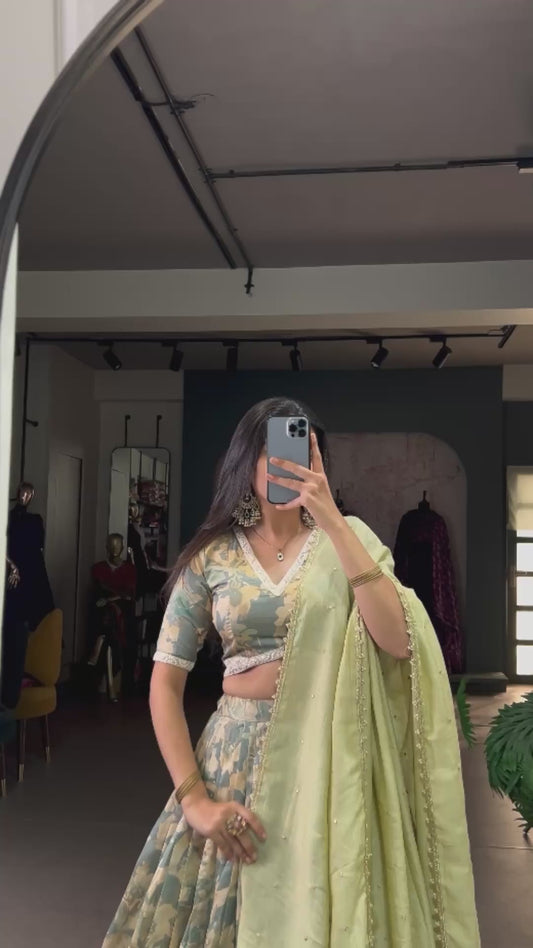 Tussar tales Lahenga