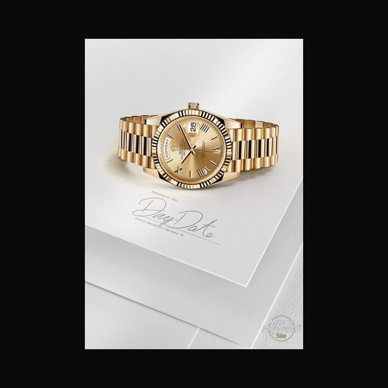 ROLX OYESTER PERPETUAL DAY DATE