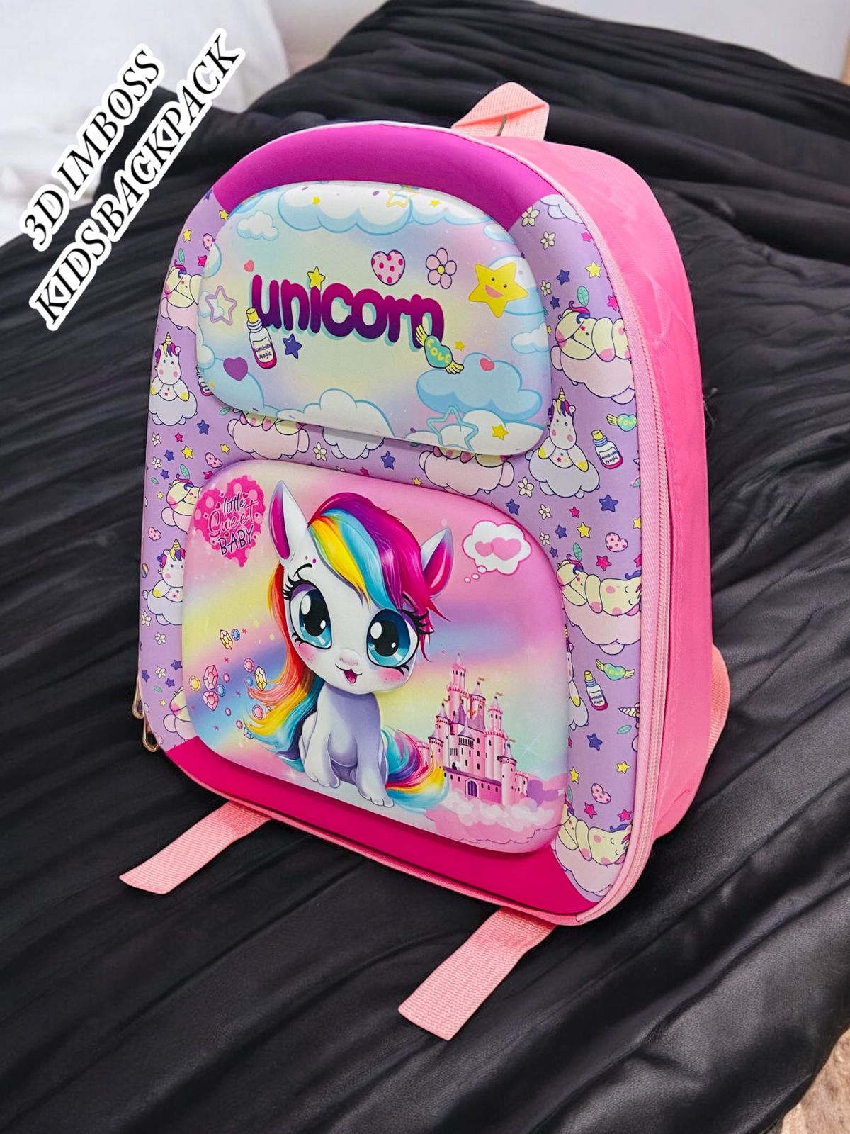 KIDS KINDERGARTEN 3D EMBOSS BACKPACKS