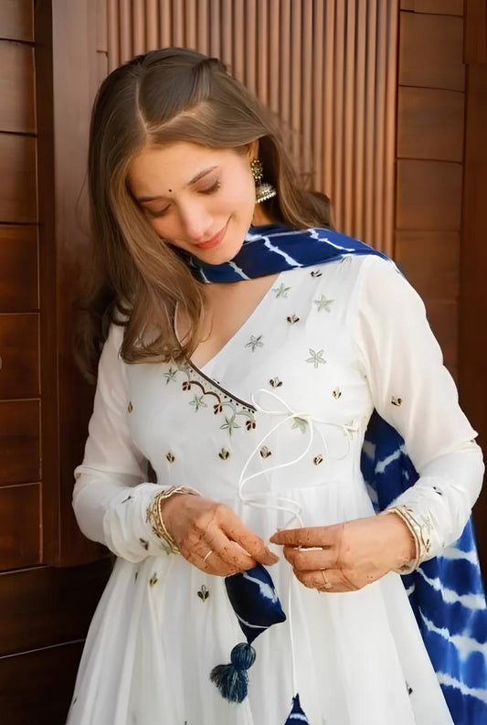 Anarkali Kurta With Dupatta Suit