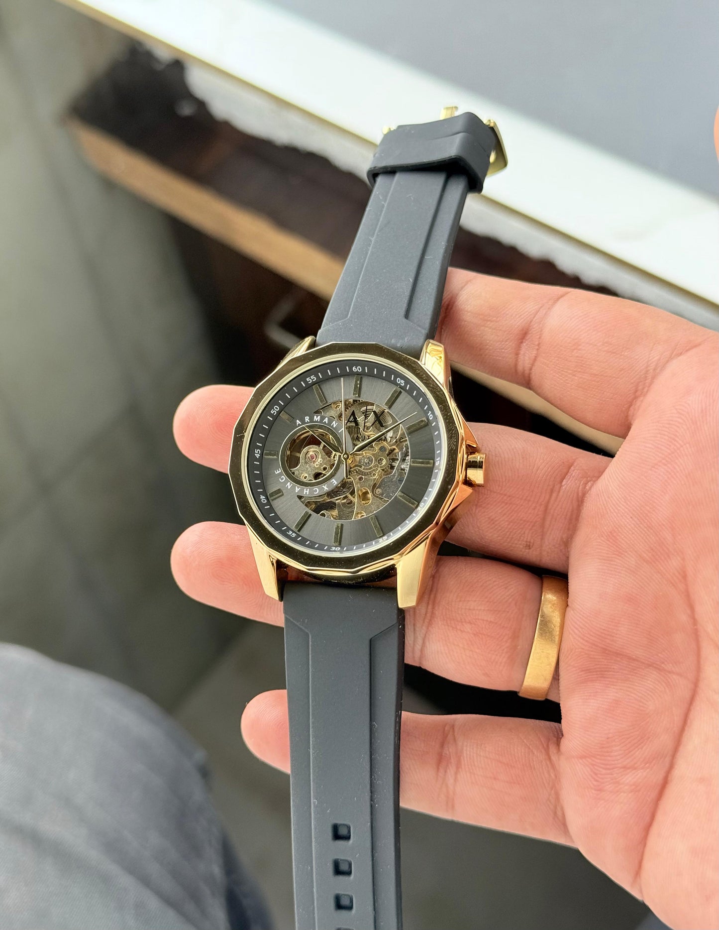 Armani Exchange Modern Automatic GB Watch For Men