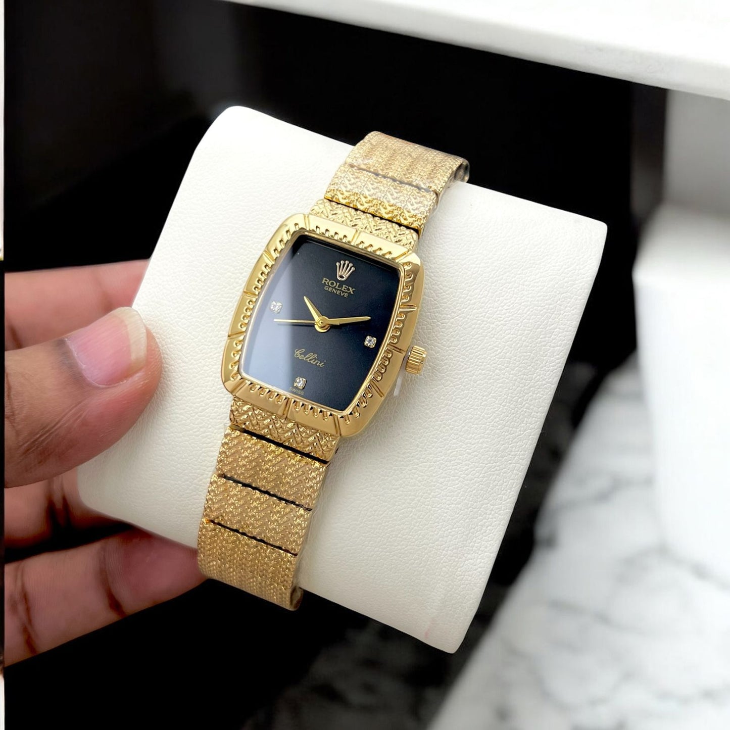 Rolx Cellini Gold-Tone Women's Watch – Timeless Royalty