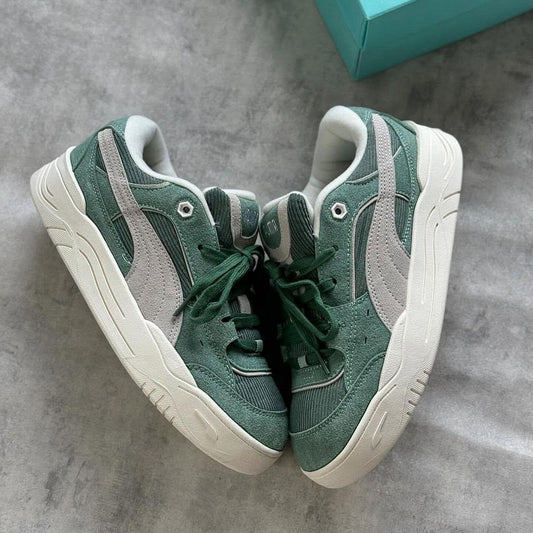 PUMAA SUEDE 180  GREY GREEN